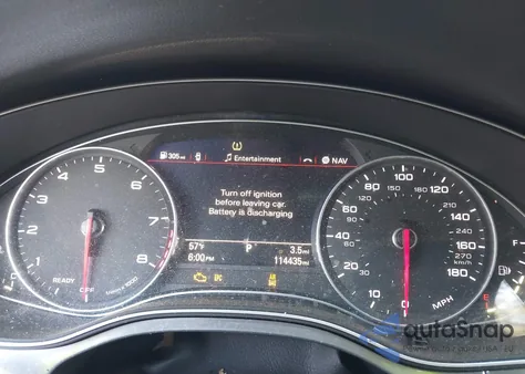 2016 Audi A7 3.0T Premium Plus from USA, damaged, VIN WAU2GAFC5GN106787